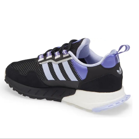 ADIDAS ZX 1K Boost Purple Seasonality Sneaker Size US 7/UK 5.5 - Picture 3 of 9